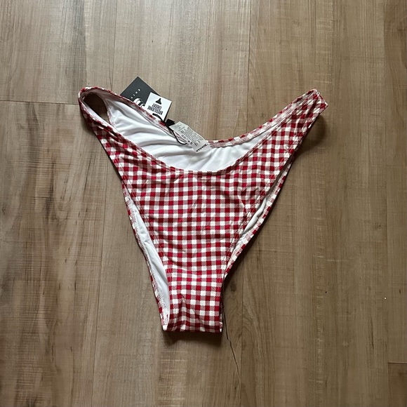 Garage red gingham bikini bottom Medium - Picture 4 of 5